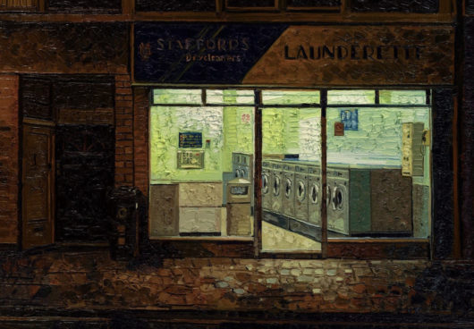 Launderette With An Open Door,